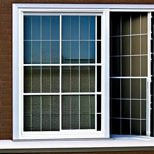 Aluminum frame windows