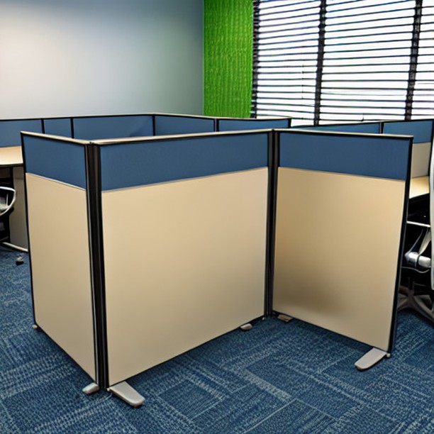 A divider for an office