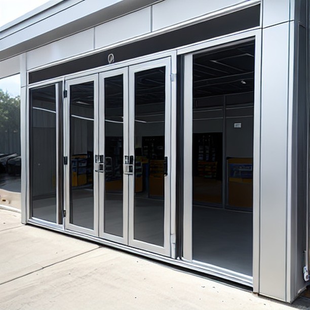 Aluminum storefront system